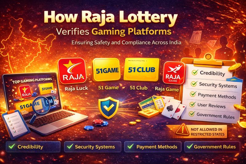 How Does Raja Lottery Verify Gaming Platforms